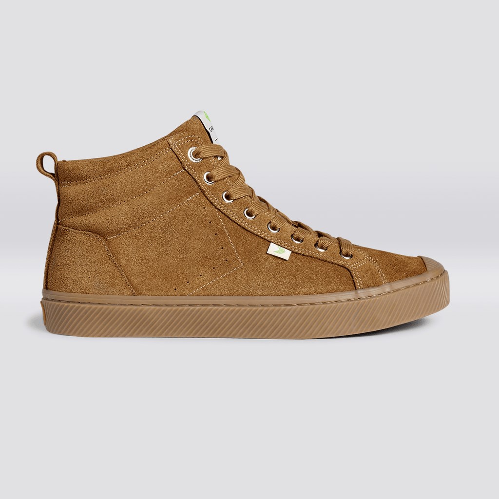 OCA HIGH Cariuma High Top Daim Camel Homme | JSS-5402443